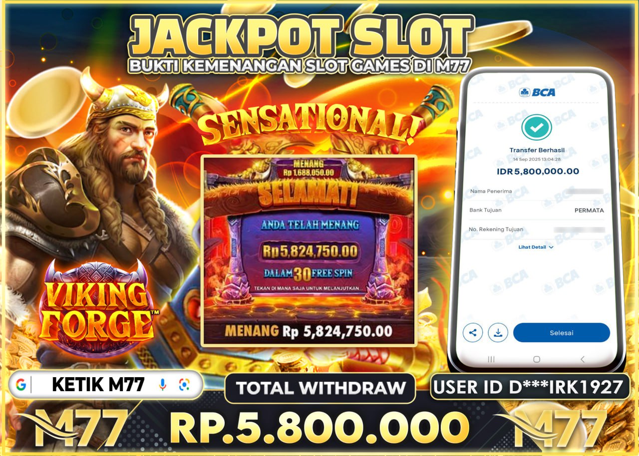 D***IRK1927 JACKPOT VIKING FORGE Rp.5.800.000 - LUNAS